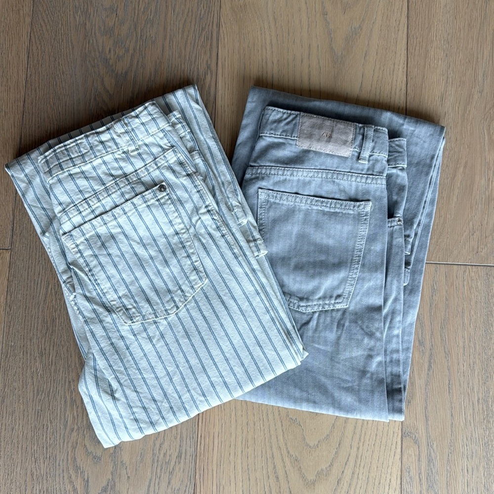 Girls Zara Jeans - lot of 2